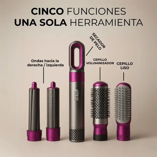 Secador 5 en 1