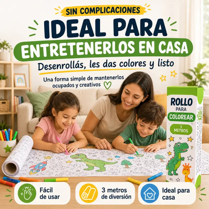 Rollo para colorear