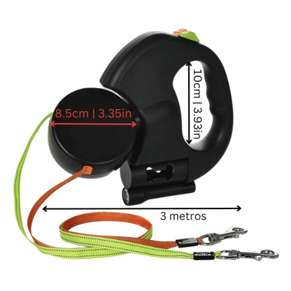 Correa Dual Pro – Antienredo + Luz LED