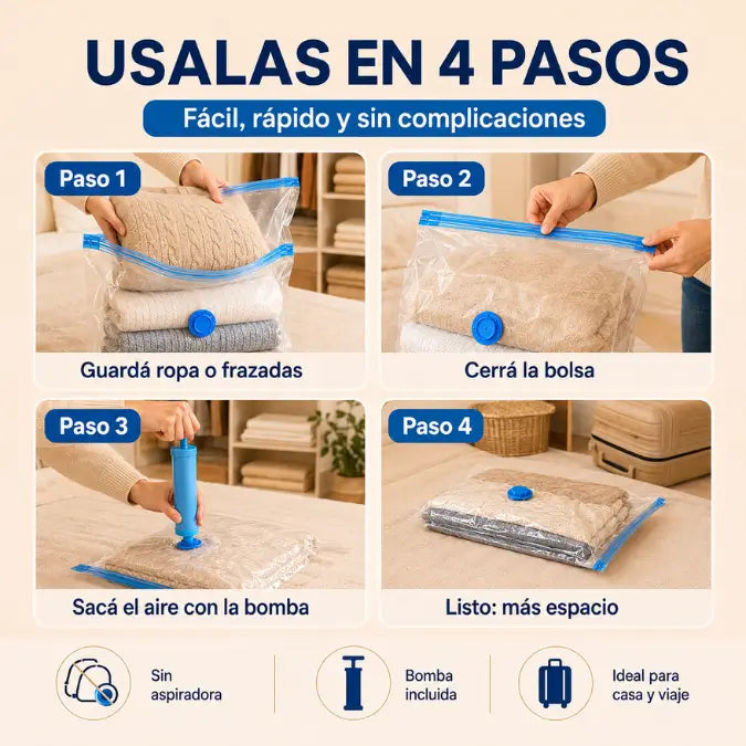 Bolsas al vacio