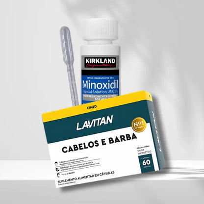 Minoxidil + Lavitan | Para cabello y barba