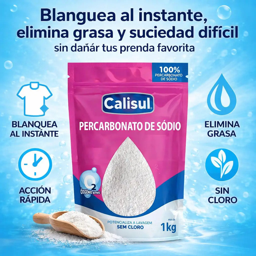 Percabonato de sodio | Removedor de manchas - 1kg
