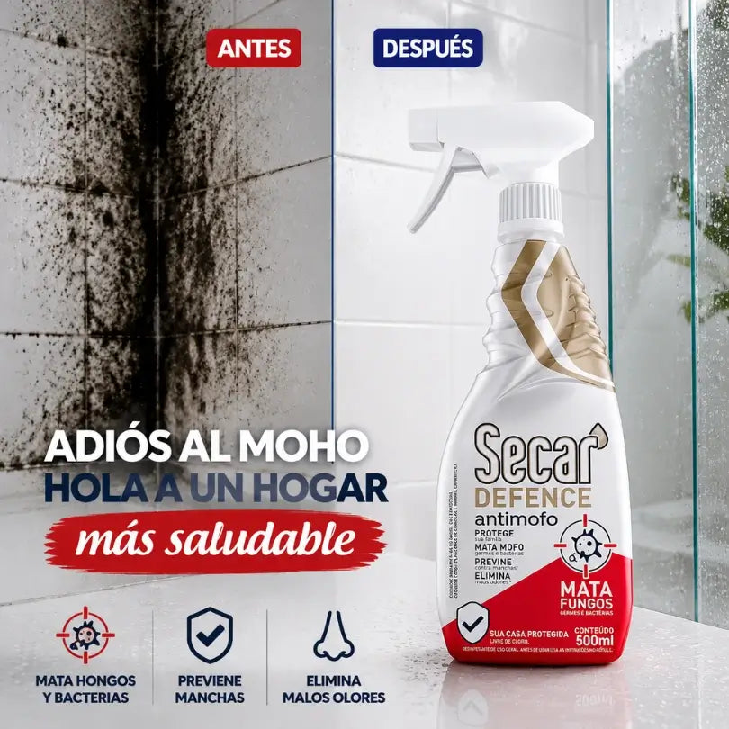 Spray removedor de moho y hongos