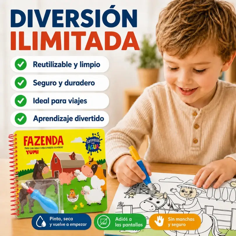 Libro Mágico de Agua | Aquabook