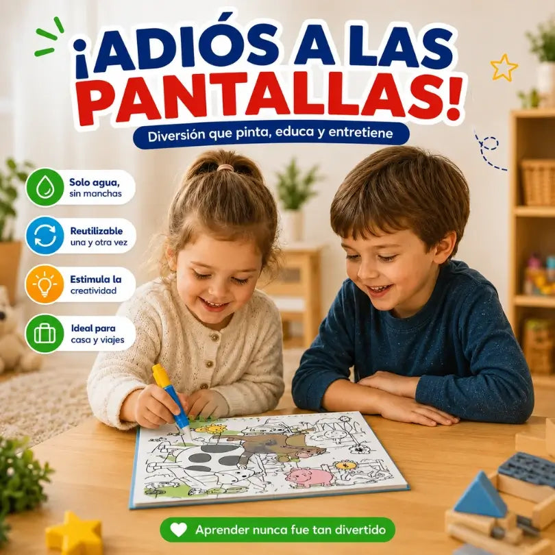 Libro Mágico de Agua | Aquabook