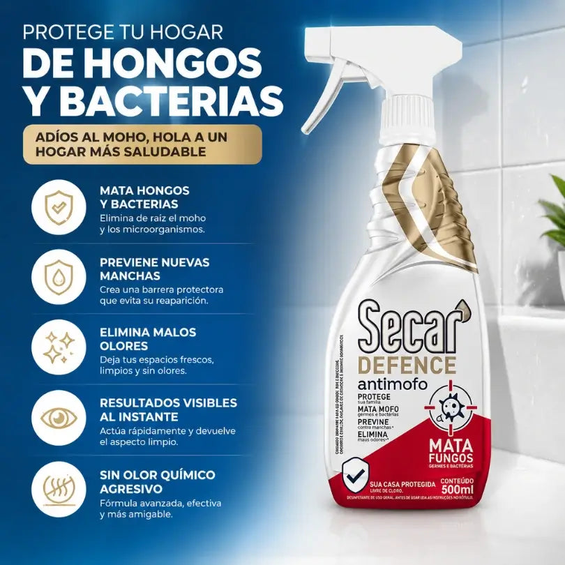 Spray removedor de moho y hongos