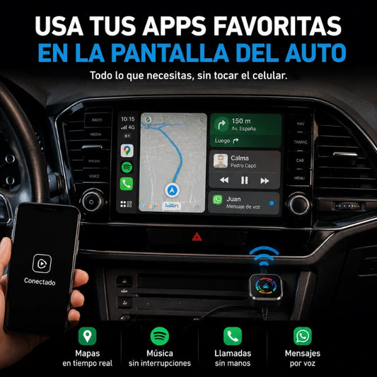 Adaptador Inalámbrico CarPlay