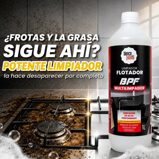Potente limpiador de grasa y suciedad