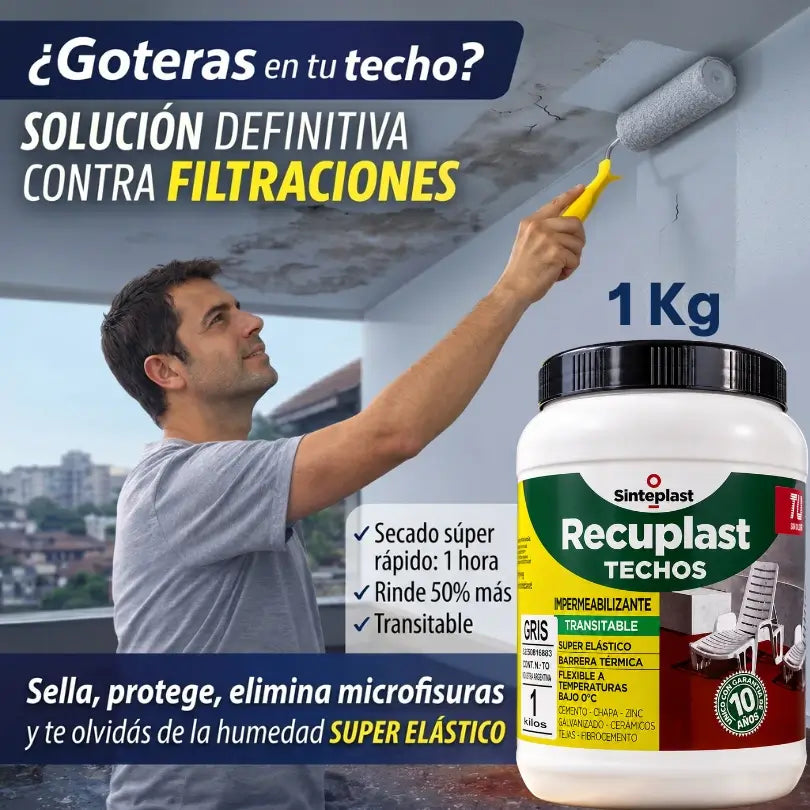 Membrana Impermeabilizante Anti Filtraciones | 1Kg GRIS