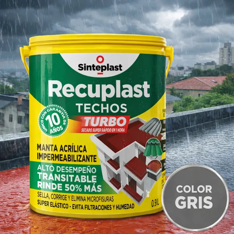 Membrana Impermeabilizante Anti Filtraciones | 900ml GRIS