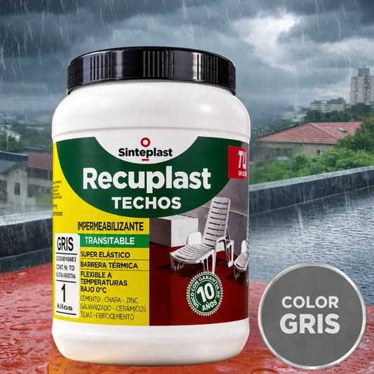 Membrana Impermeabilizante Anti Filtraciones | 1Kg GRIS