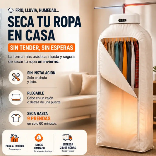 Secador de ropa porátil