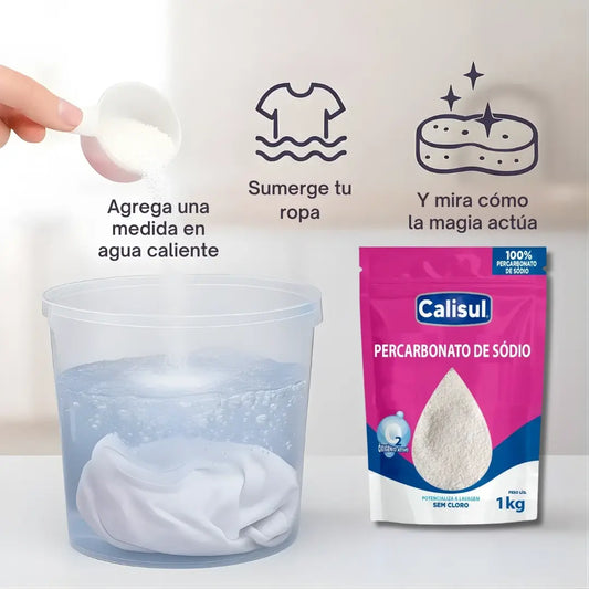 Percabonato de sodio | Removedor de manchas - 1kg