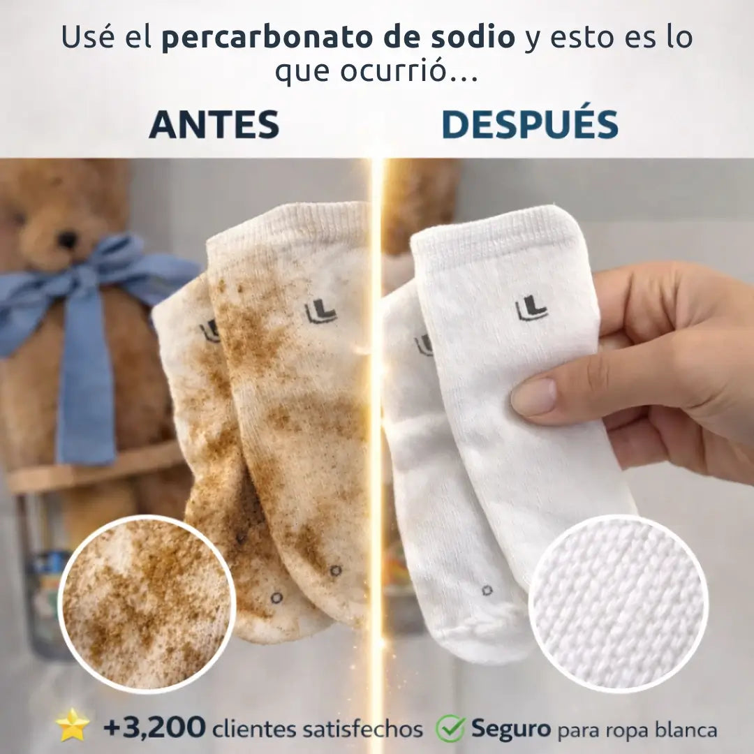 Percabonato de sodio | Removedor de manchas - 1kg