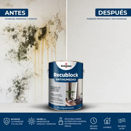 Recublock Boqueo de Humedad | 1Lts