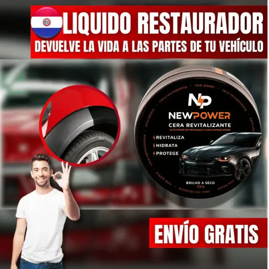Restaurador de partes negras instantaneo - 120g