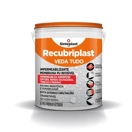 Sellador Impermeable Transparente contra infiltración, moho y humedad - 900g