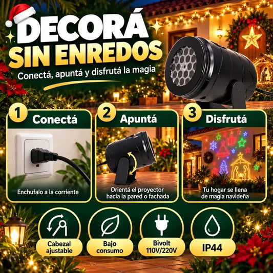 Proyector Navideño